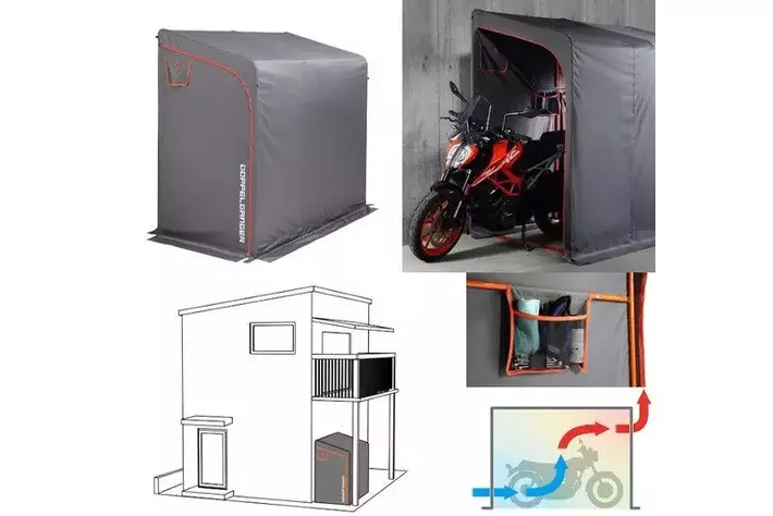 建物周りをバイク駐輪に有効活用|【業界先取り】業界ニュース・自動車