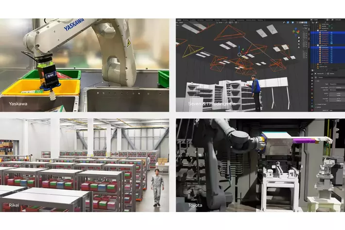 日本のロボットや自動車のメーカーが NVIDIA AI と Omniverse により