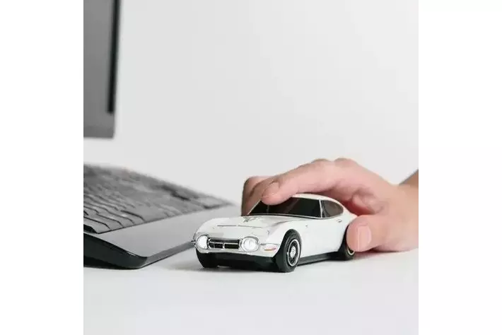 Amazon | 無線マウス トヨタ 2000GT アイボリー Bluetooth 対応