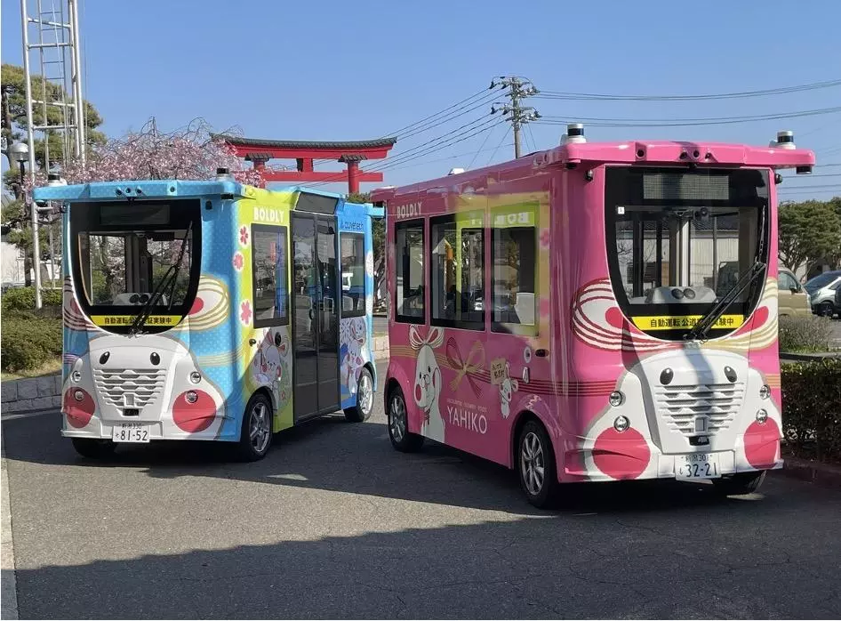 公共交通機関空白地帯の救世主！新潟県内初の自動運転車両「ミコぴょん