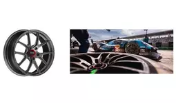 O.Z RACINGがアルピーヌA110専用に設計・開発した軽合金鍛造 O.Z RACINGがアルピーヌA110専用に設計・開発した軽合金鍛造