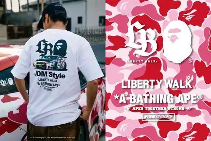 A BATHING APE(R) x LIBERTY WALK|【業界先取り】業界ニュース・自動車