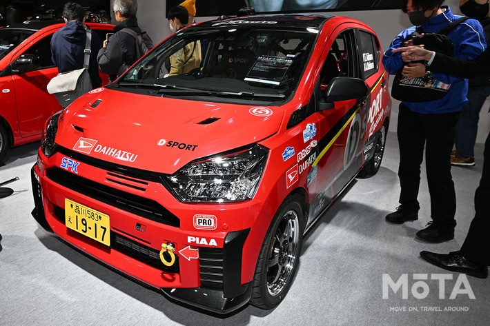 ダイハツミライースモータースポーツ参戦車