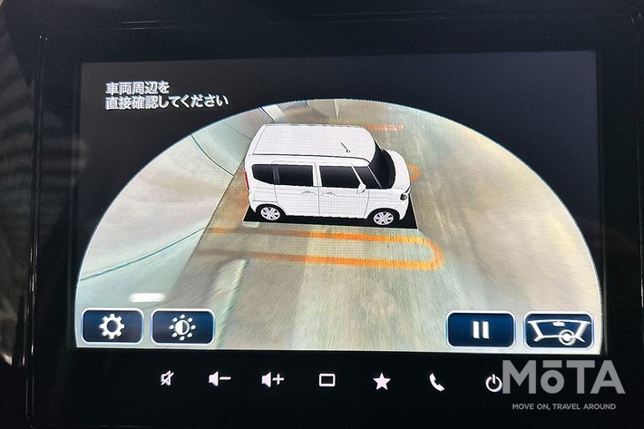 スズキ 全方位モニター付きメモリーナビ