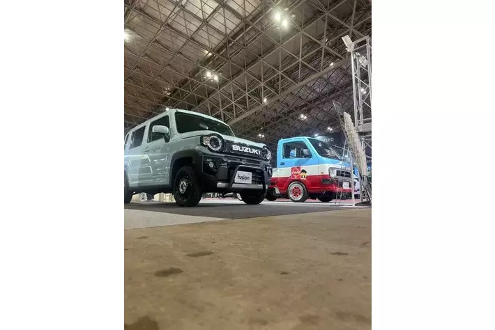 fusion FROM SPIEGELがハスラーのデモカーを初公開！|【業界先取り