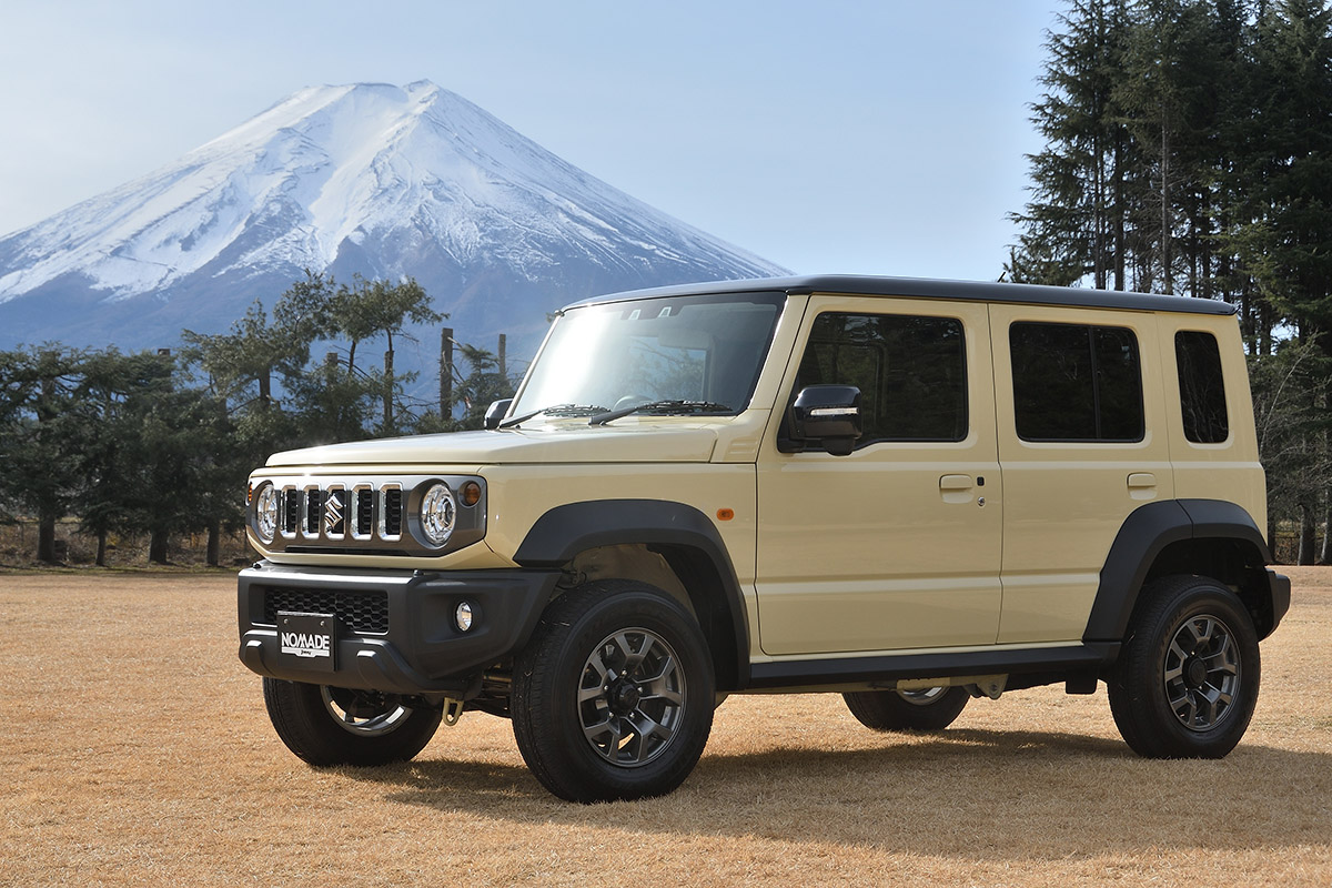 ジムニー5ドア「ジムニーノマド」が登場！ 価格は265.1万円～！ サイズ