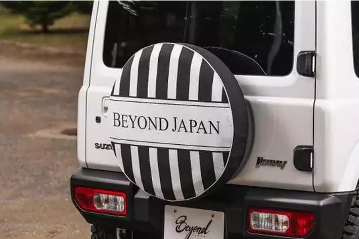 BeyondJAPANから待望のスペアタイヤカバー登場！個性を引き立てる3つの