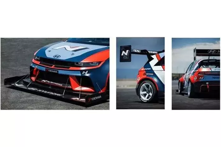 ヒョンデ高性能ブランド「N」のIONIQ 5 N TA Specが、「シバタイヤ