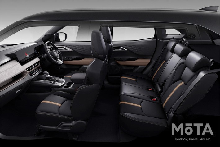 三菱 新型RVR（写真はインドネシア仕様のエクスフォース）のシート