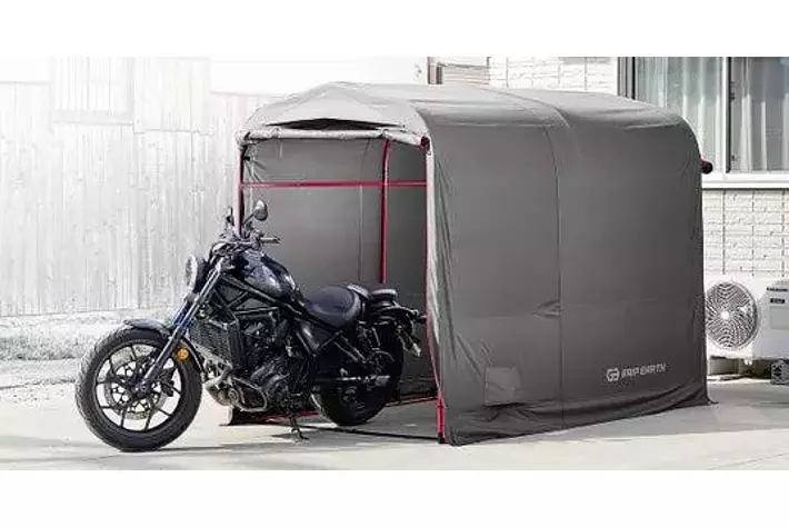 自分だけの秘密基地】大型バイク対応・居住性に優れたGRIP EARTH