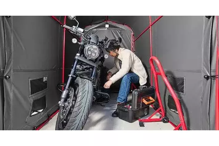 自分だけの秘密基地】大型バイク対応・居住性に優れたGRIP EARTH