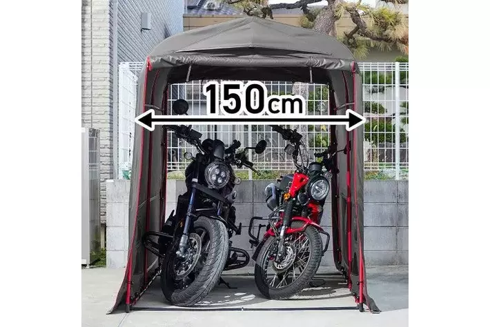 自分だけの秘密基地】大型バイク対応・居住性に優れたGRIP EARTH