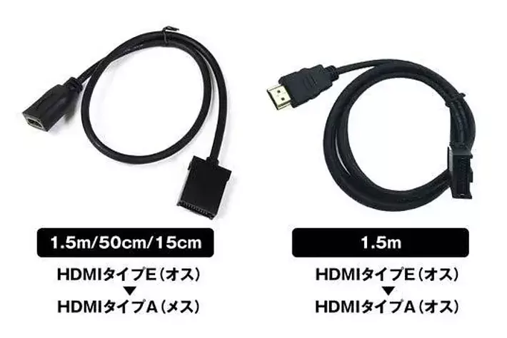 カーナビ 大画面 AV端子 未使用品 ECLIPSE カーナビ用 HDMI 変換ケーブル イクリプス AVN-SZX04i Eタイプ