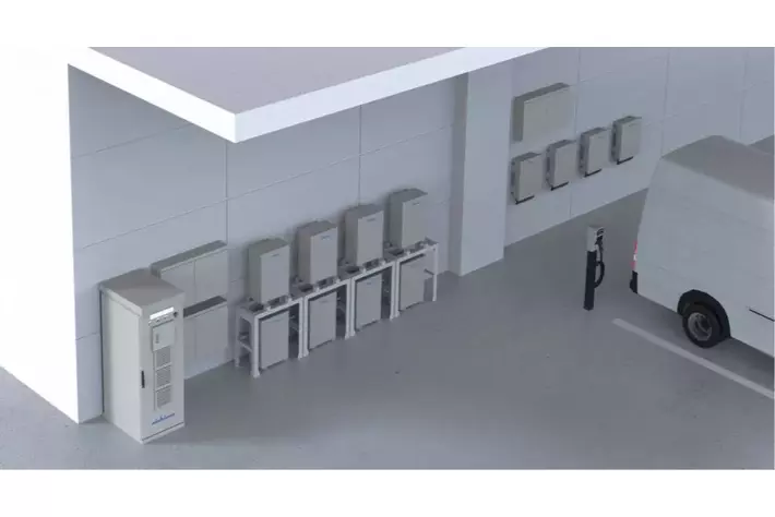 公共・産業用蓄電システム BS シリーズを開発