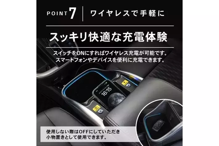 ノア・ヴォクシー90系専用LEDコンソールボックス新登場！まるで