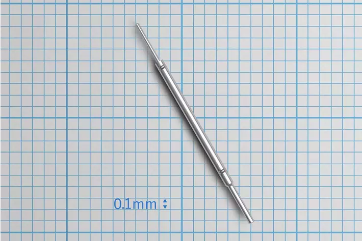 ヨコオ、世界最小の100μmピッチ半導体検査用プローブを開発