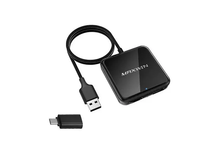 MAXWIN CarPlay メディアアダプター ワイヤレス 車用