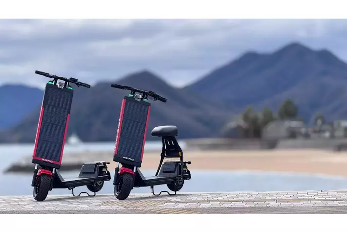 「未来の移動手段」は充電フリー！災害時も安心な太陽光駆動マイクロモビリティ『HelioX』が三原市試乗会で高評価