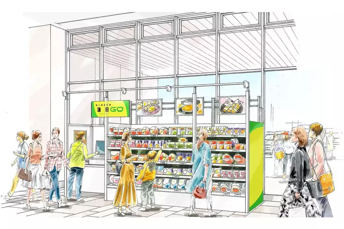 ネクスコ東日本エリアトラクトとTOUCH TO GOの協業拡大　東北道 Pasar蓮田（上り線） にサービスエリアで2店舗目となる無人販売店舗をオープン