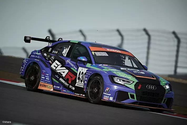 スーパー耐久シリーズに出場する「エヴァンゲリオンレーシング」に協賛