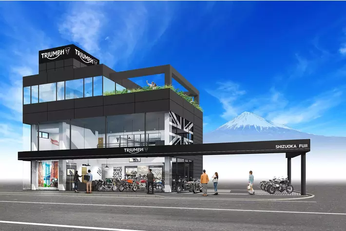 トライアンフから「トライアンフ静岡富士」新店舗オープンのお知らせ
