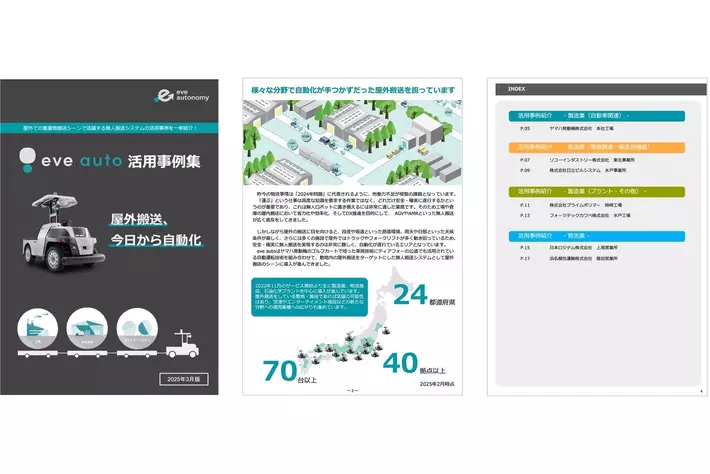 【eve autoサービスコンテンツ更新】eve autonomy、5周年記念として「eve auto活用事例集」を公開
