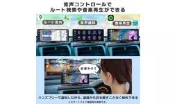 NEW 最新マップで カーナビ Carplay Auto 10.26インチワイド 10.26インチIPSパネル大画面ポータブルディスプレイオーディオ