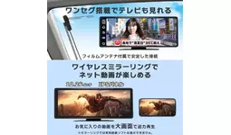 ポータブル ディスプレイオーディオ AN-N002C ワイドポータブルディスプレイオーディオAN-N002・AN-N002C発売の