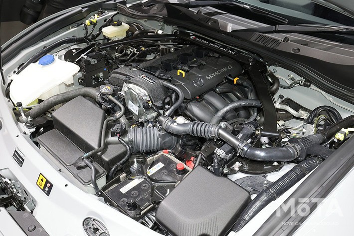 マツダスピリットレーシング ロードスター 12Rのエンジン