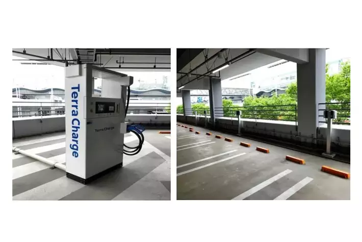 羽田空港 脱炭素化への取り組み P1・P4駐車場のEV充電器をリニューアル 機能拡充でより快適な充電環境を