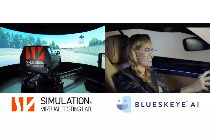 BLUESKEYE AI社とS&VL株式会社が協業を発表。最先端ドライビングシミュレータにドライバーモニタリング機能を統合へ