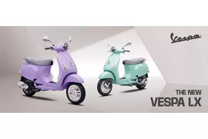 ベスパ 7 モデルに新たなカラーやグラフィックを導入した2025年モデル