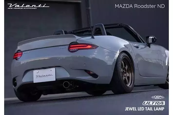 ヴァレンティジュエルLEDテールランプマツダND系ロードスター ヴァレンティ JEWEL LED TAIL LAMP REVO マツダ ロードスター