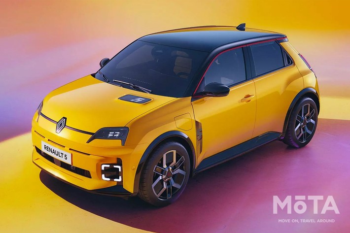 新型マイクラの姉妹車「ルノー5 E-TECHエレクトリック」