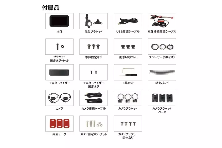 Amazon限定】MAXWINのGPS搭載前後ドラレコ付きスマートモニター