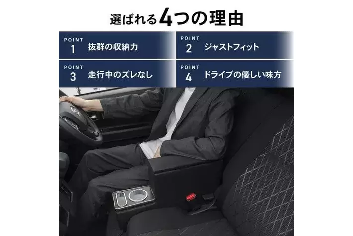 新発売】ハイゼットカーゴ専用 アームレスト/コンソールボックス