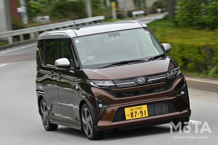 新型ムーヴの走行イメージ