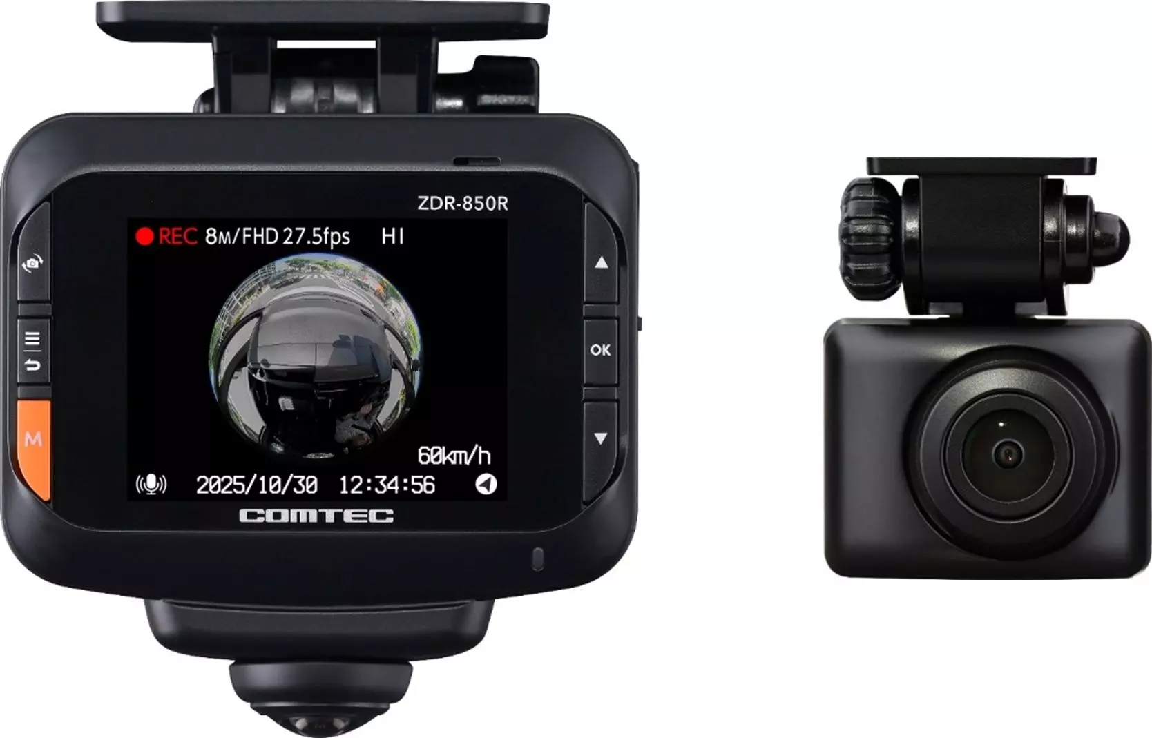360°カメラ＋リヤカメラで全方位を記録する「ZDR-850R」発売|【業界
