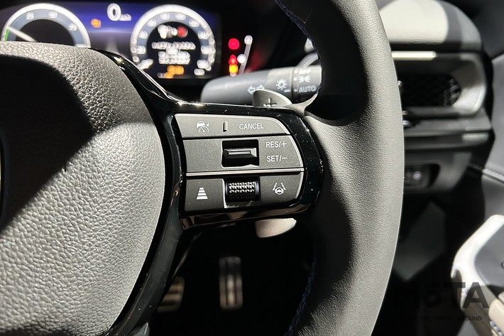 24/46 ホンダ 新型プレリュード 先進安全機能スイッチ類