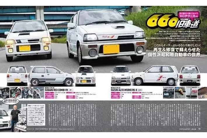 K-Carのチューニングシーンをあらゆる視点で捉え、伝える専門誌