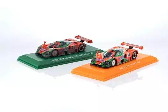 京商】KYOSHO MINI CAR & BOOK 第22弾「MAZDA 787B」を発売