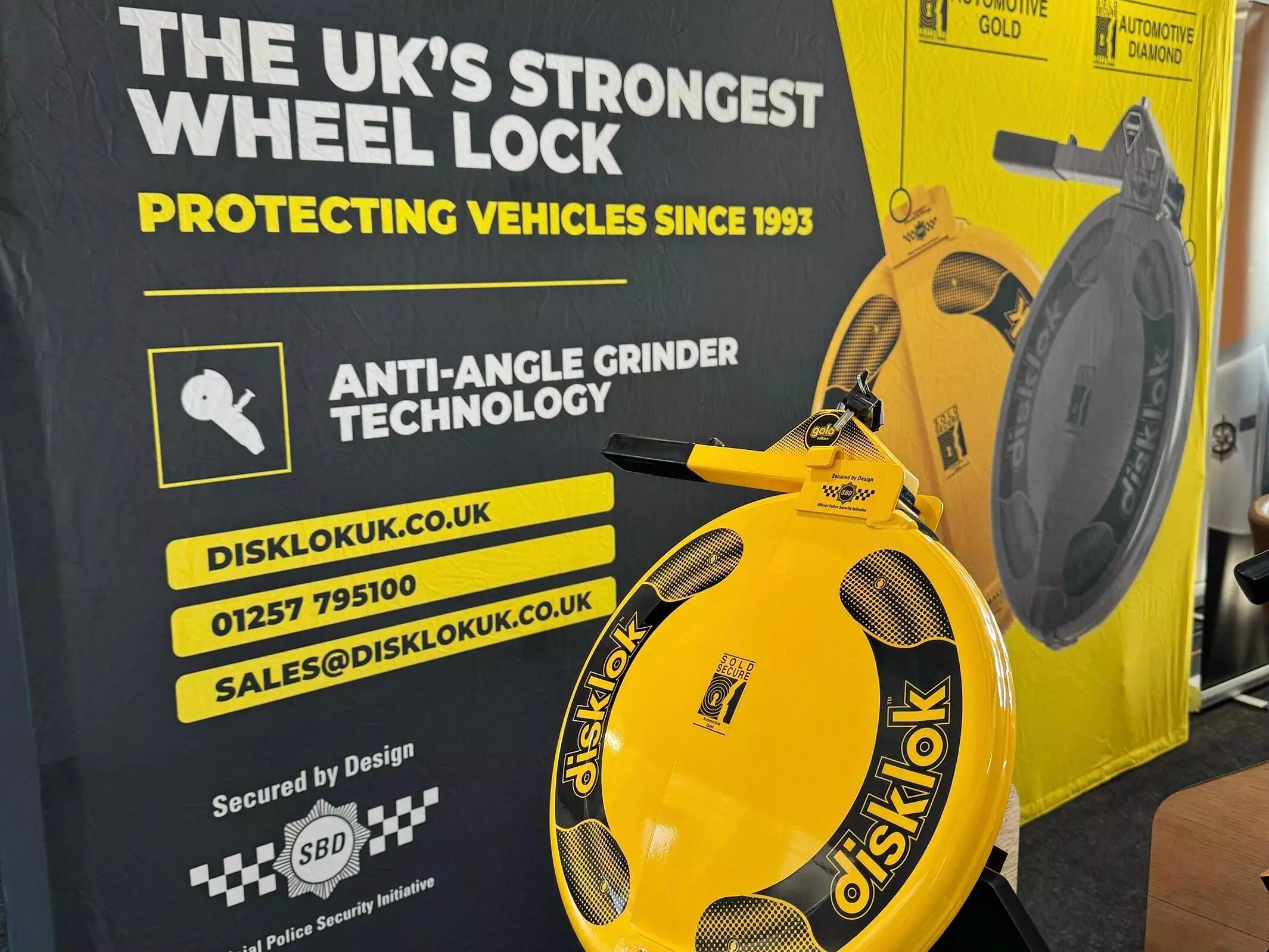 イギリス発・最強のカーセキュリティ「Disklok（ディスロック