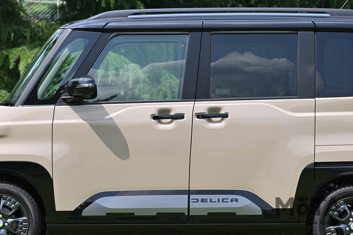 新型デリカミニのキャラクターライン