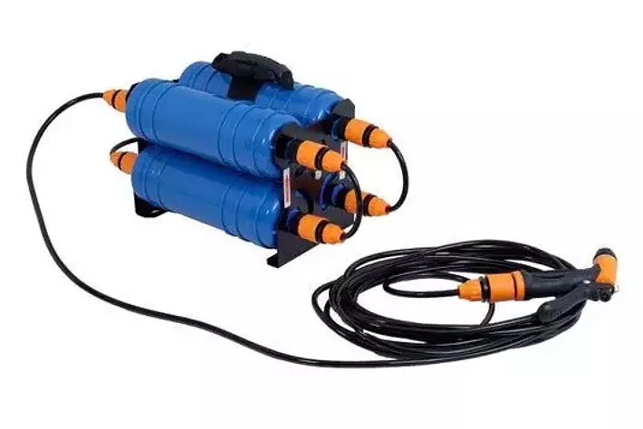 純水で洗車ができることで愛車をピカピカにキープ『水道に取り付ける