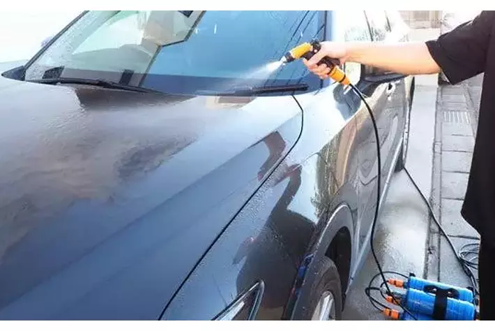 純水で洗車ができることで愛車をピカピカにキープ『水道に取り付ける