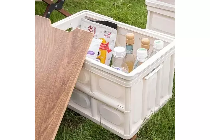 新商品】折りたたみコンテナ。ピクニック・キャンプ・BBQに欠かせない