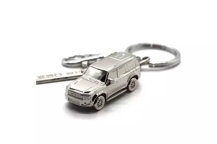 TOYOTAトヨタランドクルーザーキートレイウォールナットノベルティ TOYOTAトヨタランドクルーザーキートレイウォールナットノベルティ