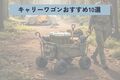 【2025年】キャリーワゴン（アウトドアワゴン）おすすめ12選！ 失敗しない選び方も解説
