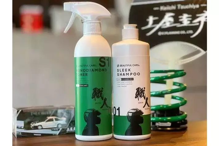 ドリフトキング」土屋圭市氏 × BEAUTIFUL CARS(R)︎コラボ洗車