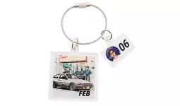 頭文字D』30周年記念イベントに365日 (全366種) アクリルキーチェーン